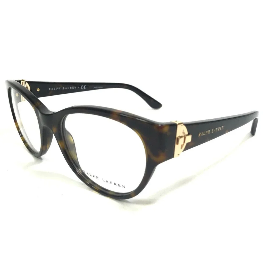 Ralph Lauren Eyeglasses Frames RL6150 5003 Tortoise Round Gold 51-19-140